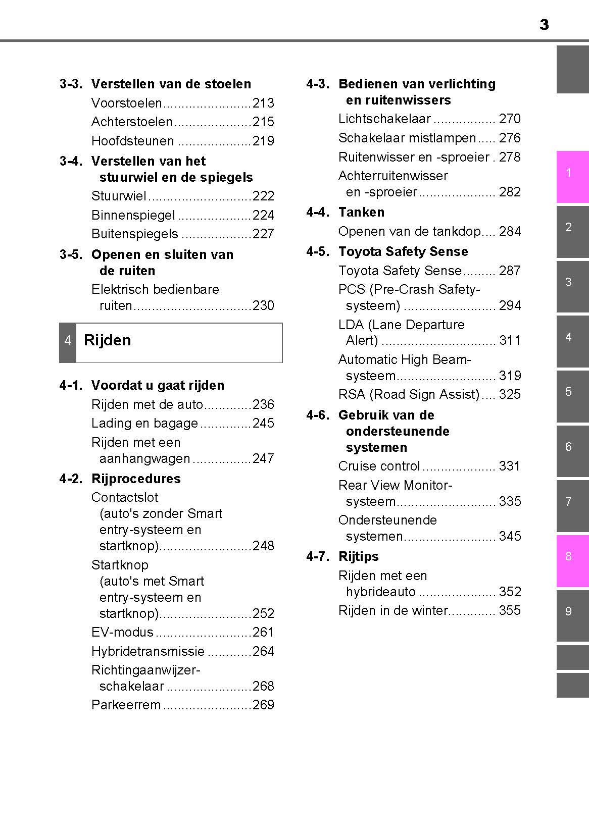 2019-2020 Toyota Yaris Hybrid Owner's Manual | Dutch