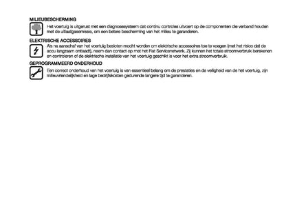 2022-2023 Fiat Doblo Owner's Manual | Dutch