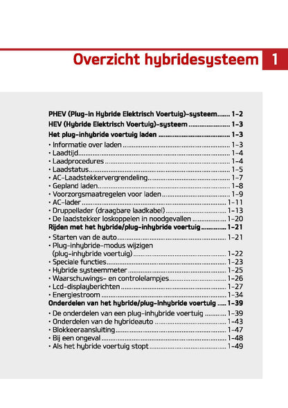 2021-2022 Kia Sorento Owner's Manual | Dutch