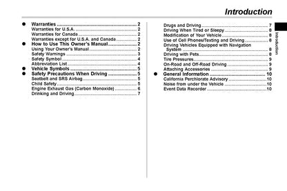 2022 Subaru Legacy/Outback Owner's Manual | English