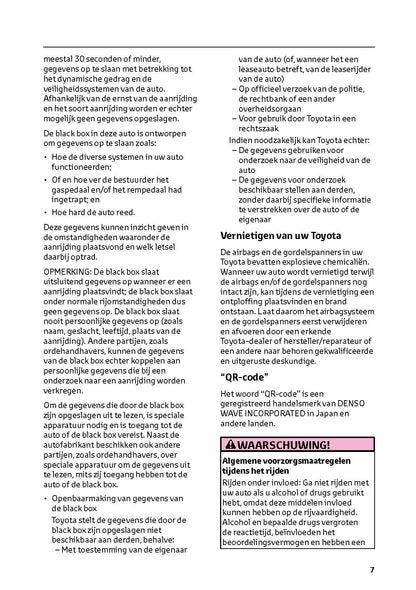 2022-2023 Toyota Corolla Cross Manuel du propriétaire | Néerlandais