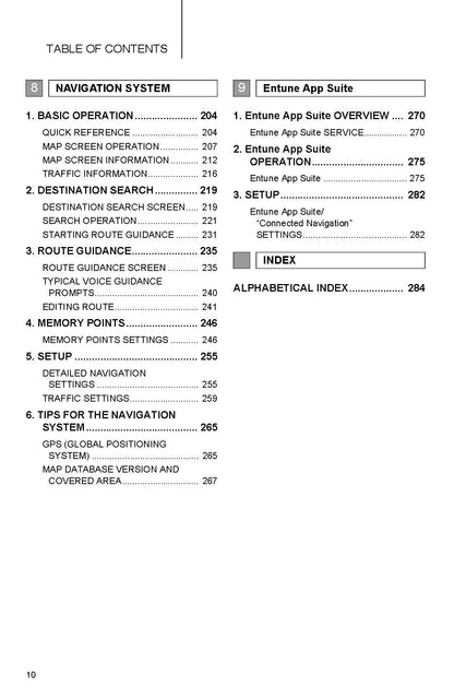 Toyota Camry Hybrid Navigation And Multimedia System Owner's Manual 2017