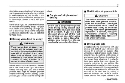 2019 Subaru Legacy/Outback Owner's Manual | English