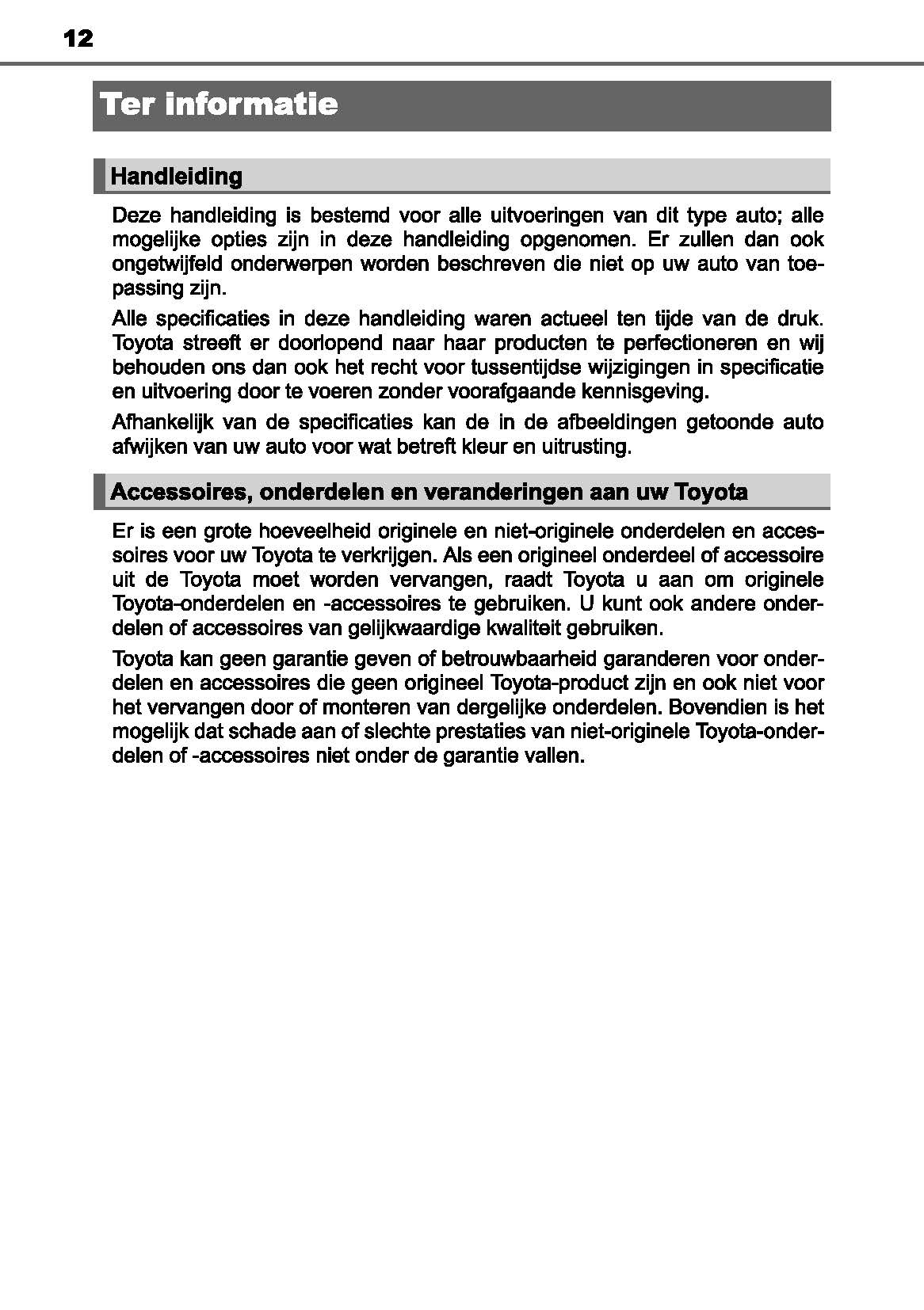 2019-2021 Toyota Prius+ Manuel du propriétaire | Néerlandais