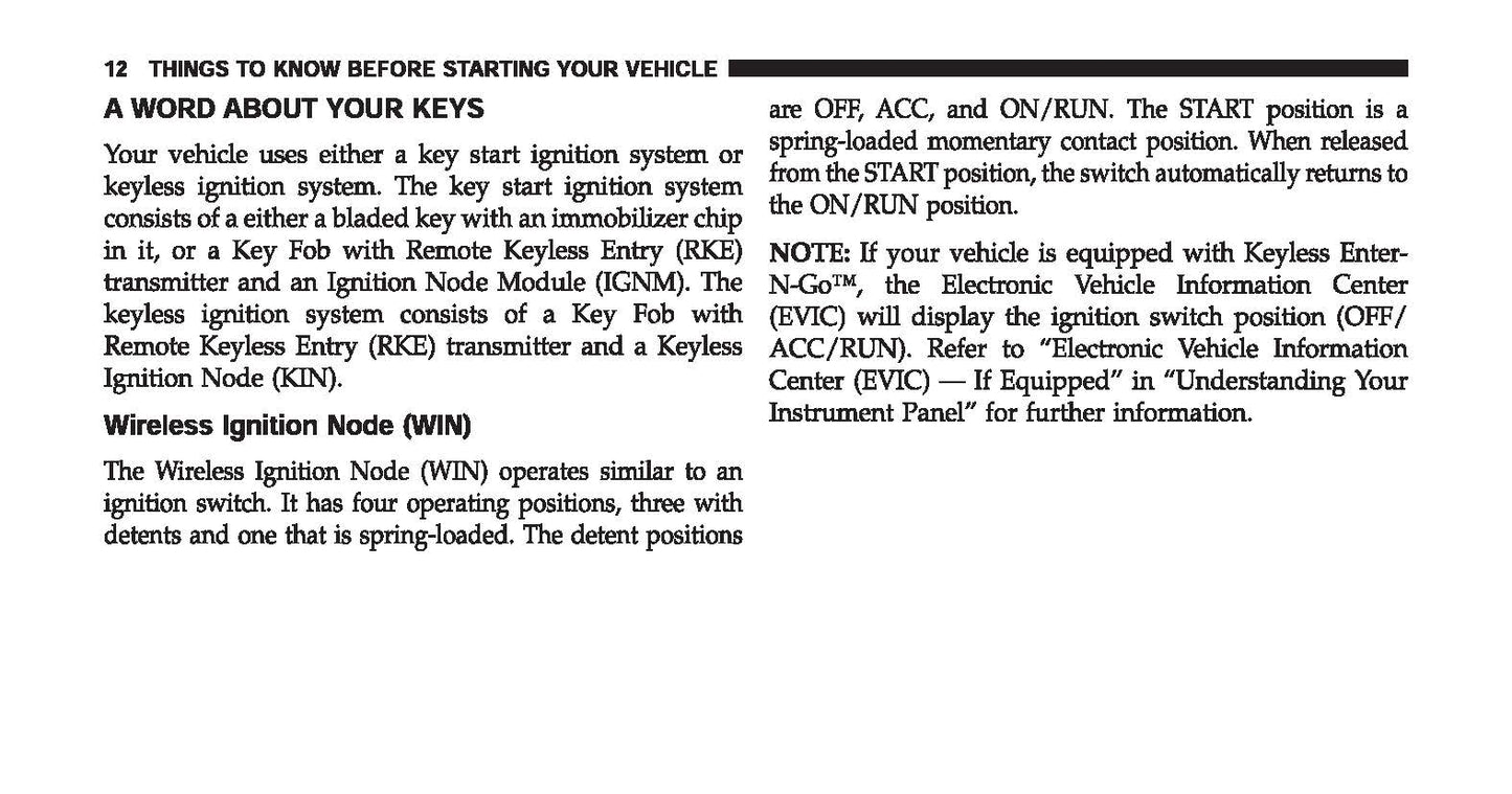 2014 Dodge Ram Truck 1500/2500/3500 Owner's Manual | English