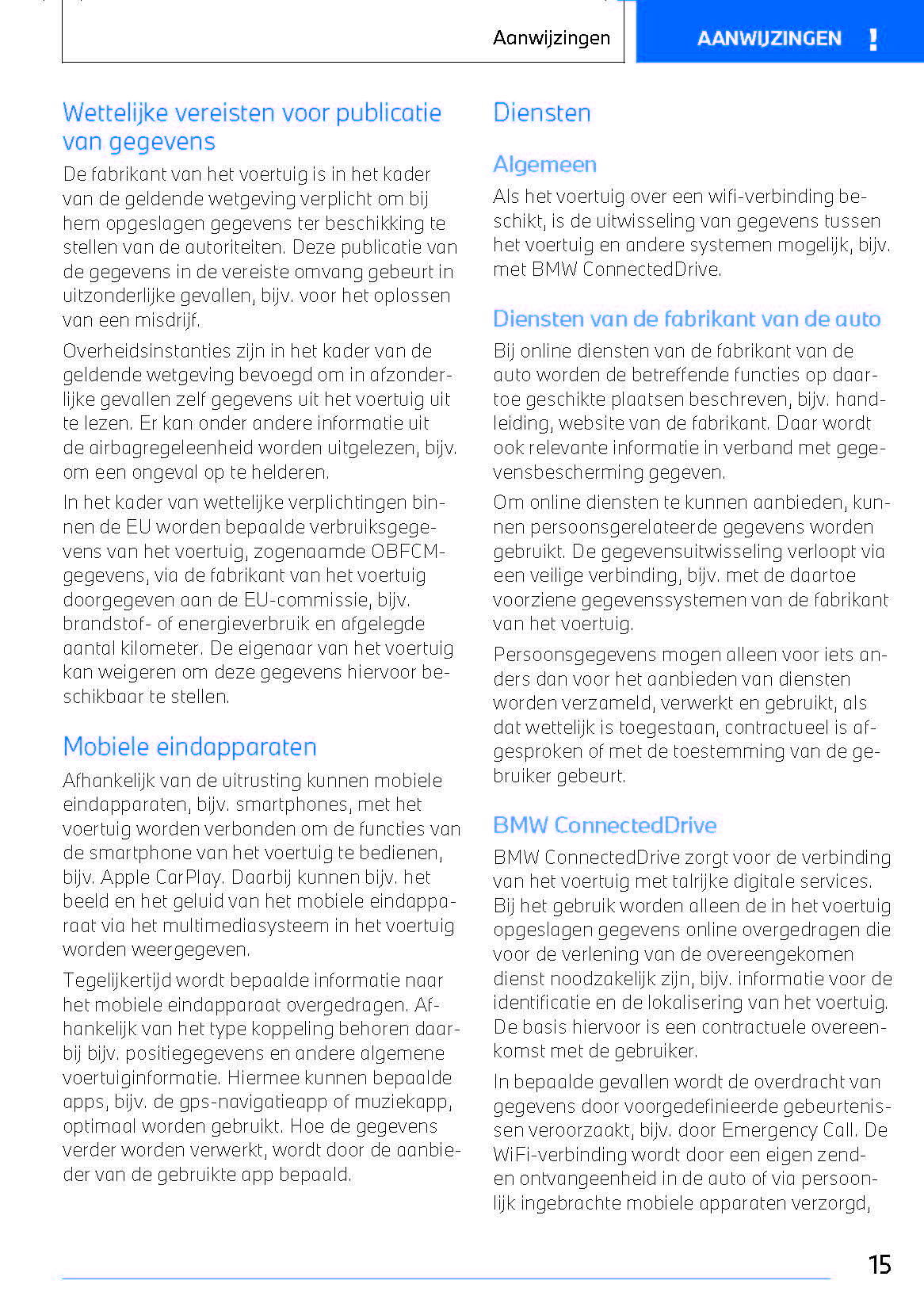 2022-2023 BMW i4 Gran Coupé Owner's Manual | Dutch