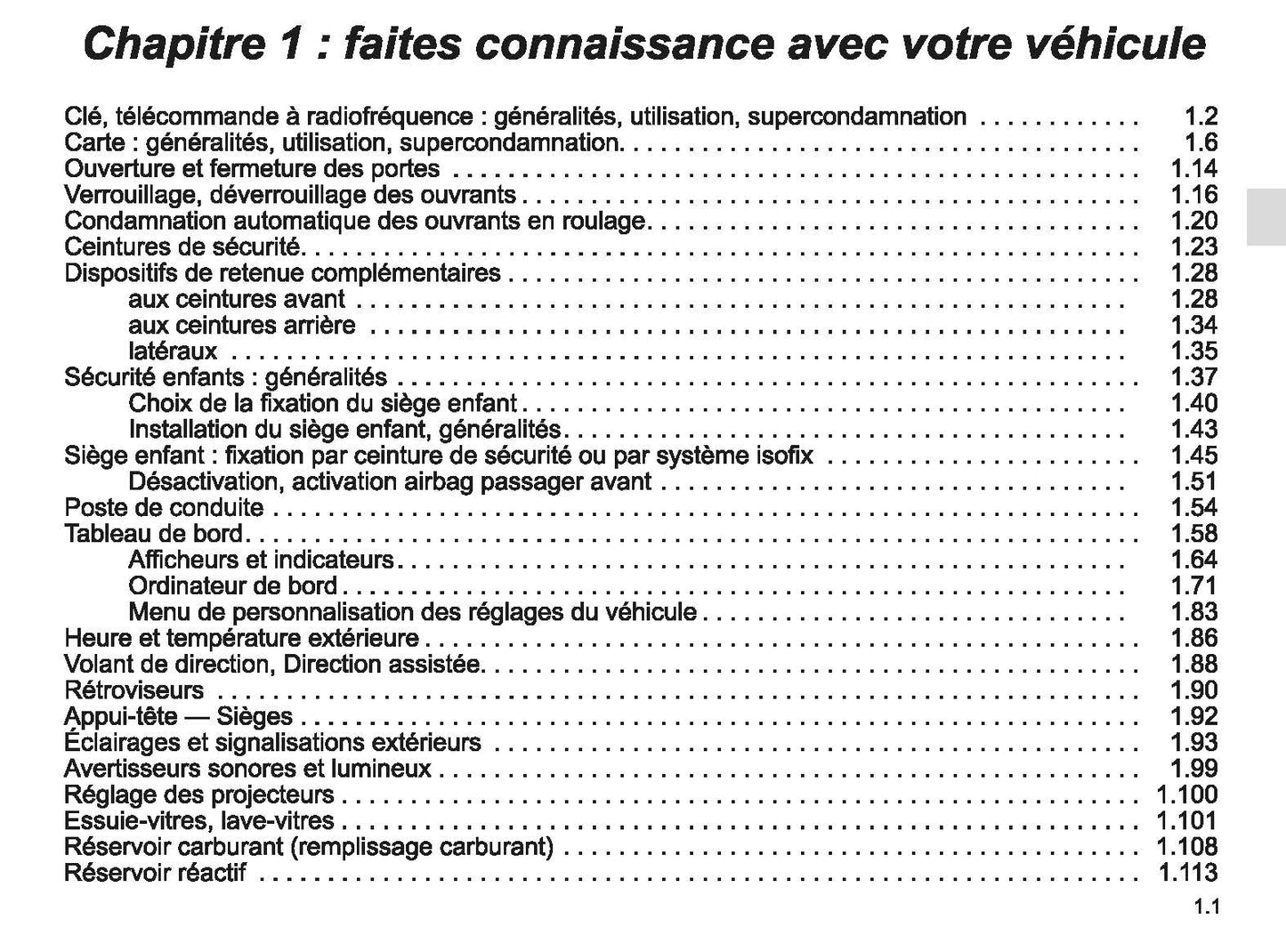 2022-2023 Renault Captur Manuel du propriétaire | Français