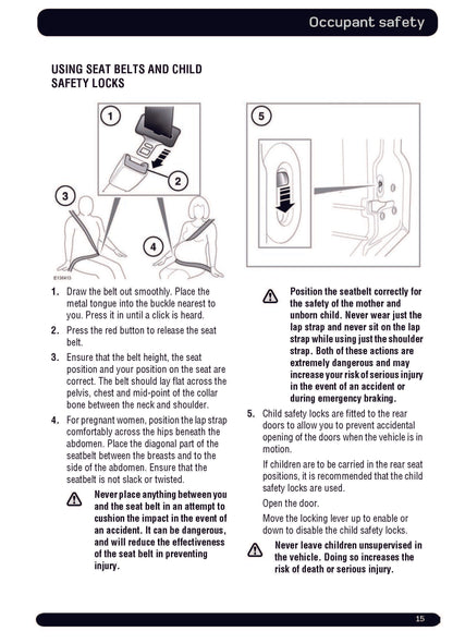 2012 Land Rover Defender Owner's Manual | English