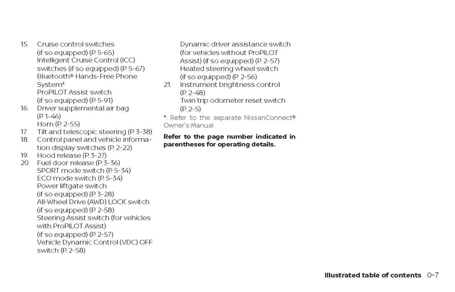 2019 Nissan Rogue Owner's Manual | English