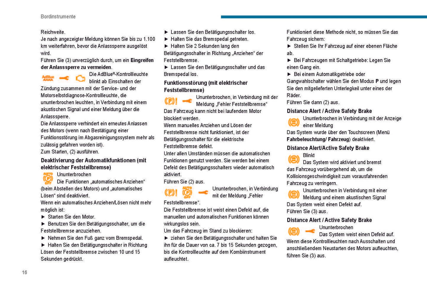 2019-2020 Peugeot 208/e-208 Owner's Manual | German