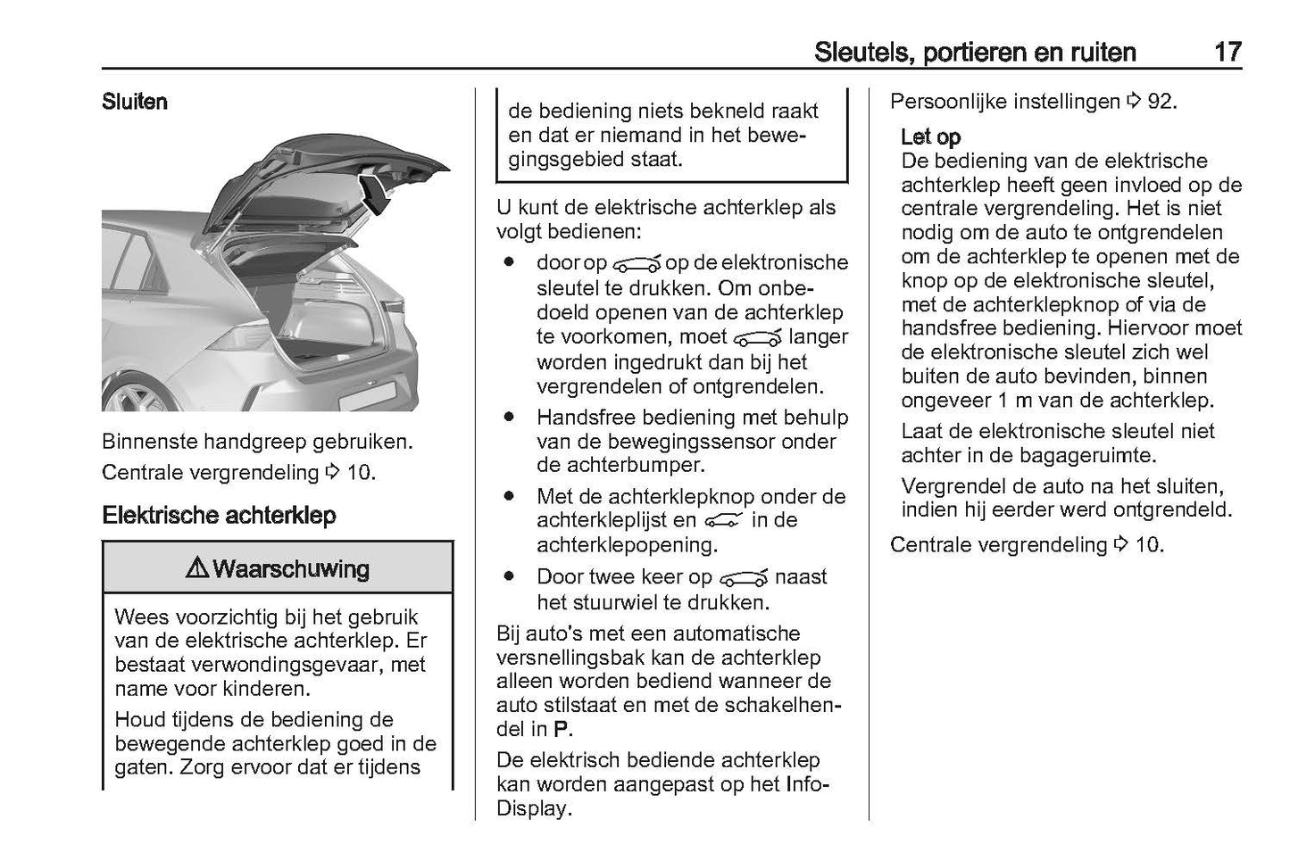 2022 Opel Astra Owner's Manual | Dutch