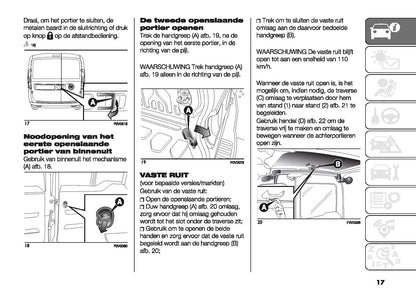 2022-2023 Fiat Doblo Owner's Manual | Dutch
