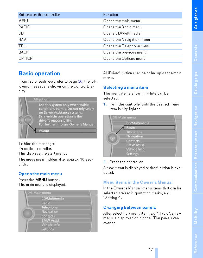 2010 BMW Serie 6 Coupé/Convertible Owner's Manual | English