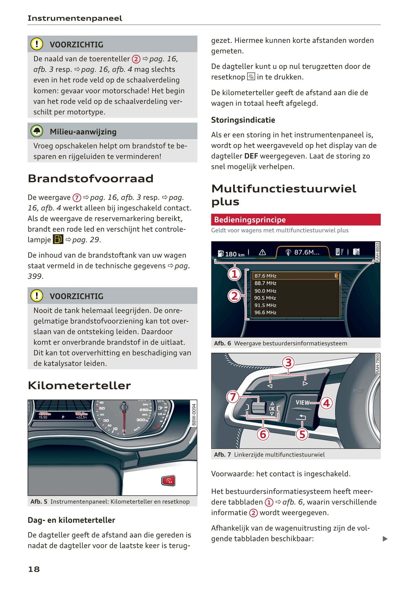 2017-2020 Audi A5 Manuel du propriétaire | Néerlandais