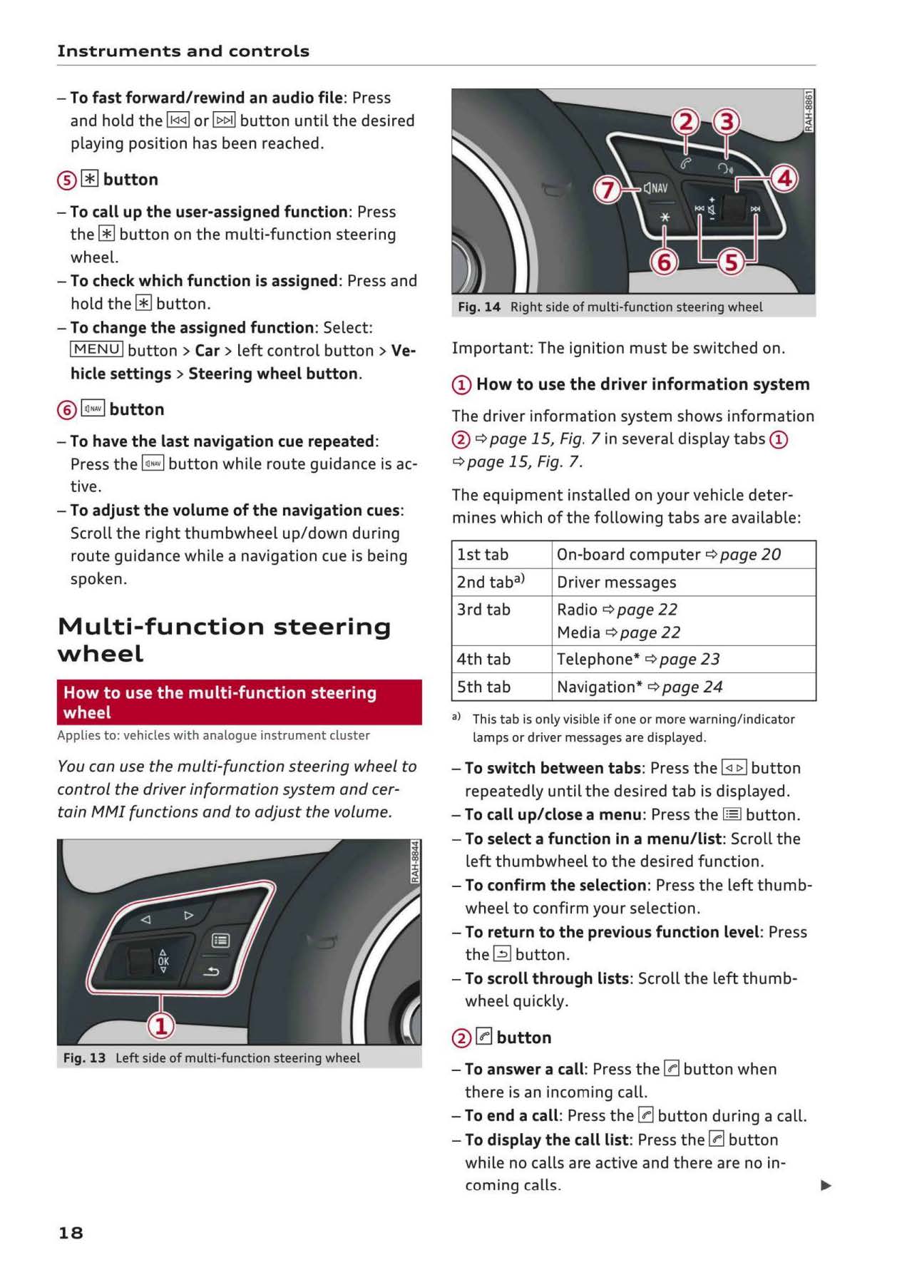 2016-2020 Audi Q2 Owner's Manual | English