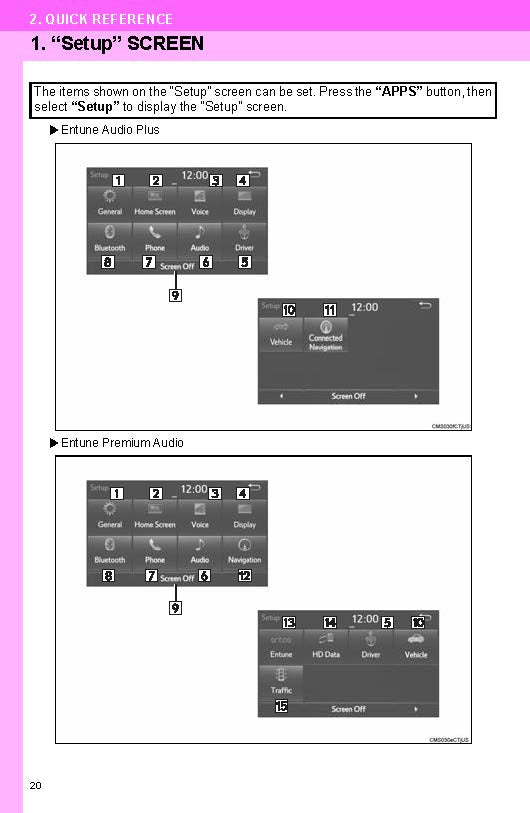 Toyota Camry Hybrid Navigation And Multimedia System Owner's Manual 2017
