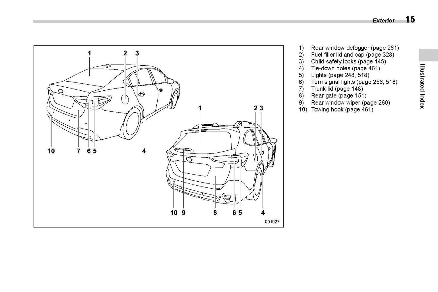 2022 Subaru Legacy/Outback Manuel du propriétaire | Anglais