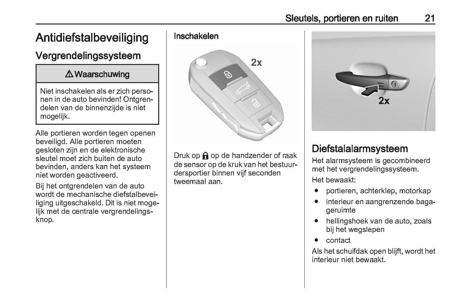 2022 Opel Astra Owner's Manual | Dutch