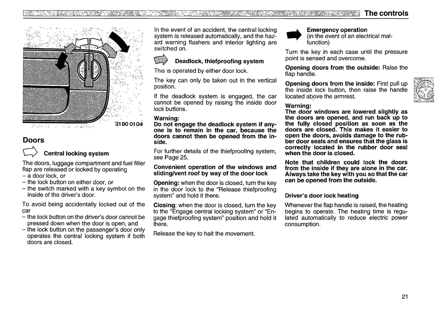 1993 BMW 8 Series Owner's Manual | English