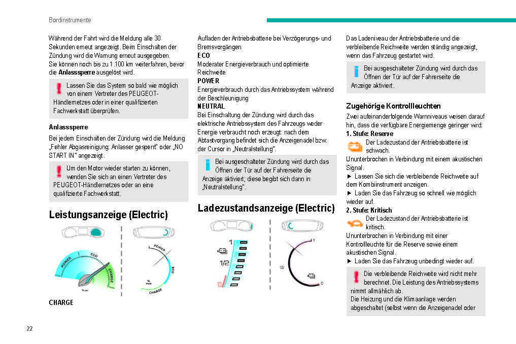 2019-2020 Peugeot 208/e-208 Owner's Manual | German