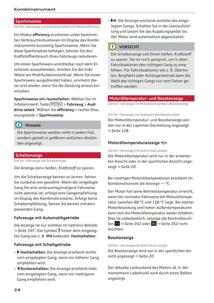 2017-2020 Audi A5/A5 Cabriolet/A5 Coupé/A5 Sportback/A5 Sportback g-tron Owner's Manual | German