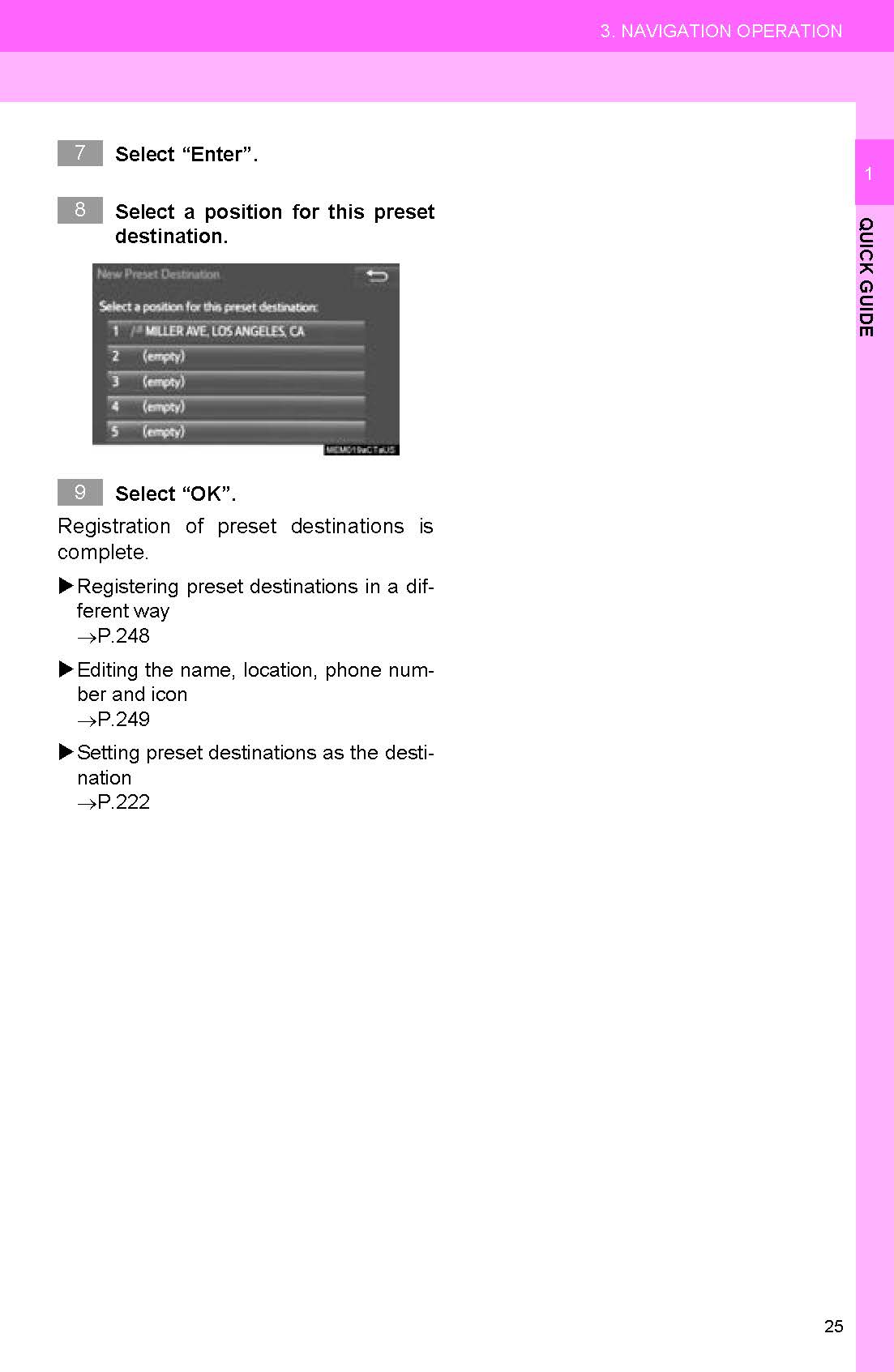 Toyota Camry Hybrid Navigation And Multimedia System Owner's Manual 2017