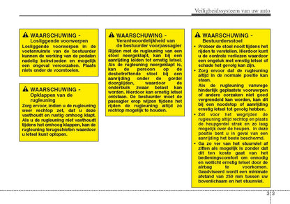 2009-2010 Hyundai ix55 Owner's Manual | Dutch