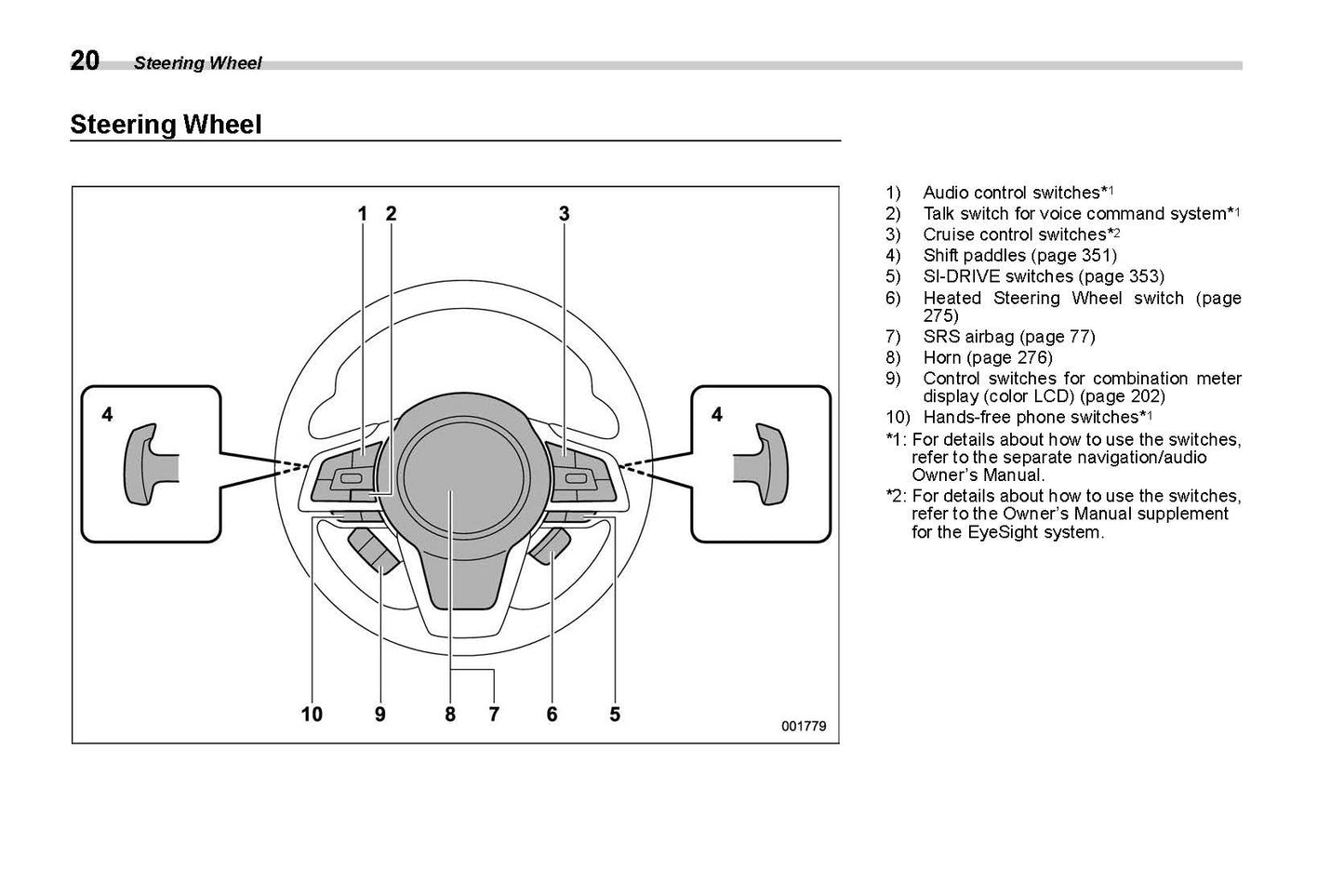 2022 Subaru Legacy/Outback Owner's Manual | English