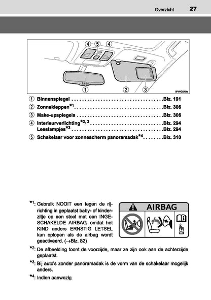 2019-2021 Toyota Prius+ Manuel du propriétaire | Néerlandais