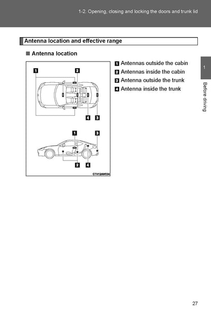 2018 Subaru BRZ Owner's Manual | English