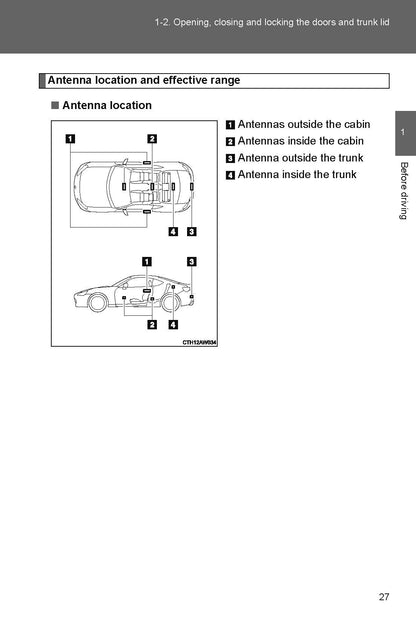 2017 Subaru BRZ Owner's Manual | English