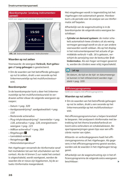 2017-2018 Audi A3/S3/RS 3 Owner's Manual | Dutch