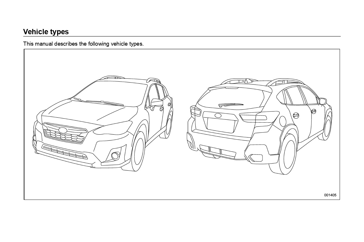 2019 Subaru Crosstrek Owner's Manual | English