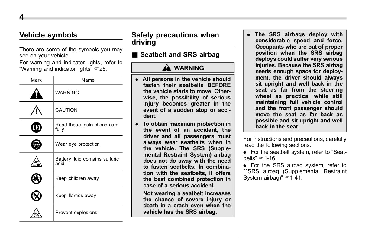 2017 Subaru Legacy/Outback Owner's Manual | English