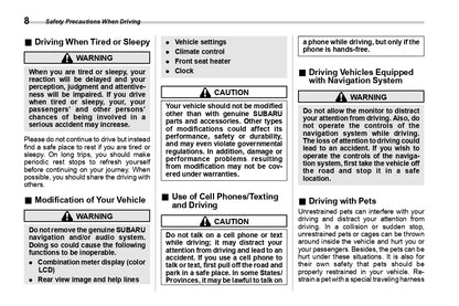 2022 Subaru WRX Owner's Manual | English