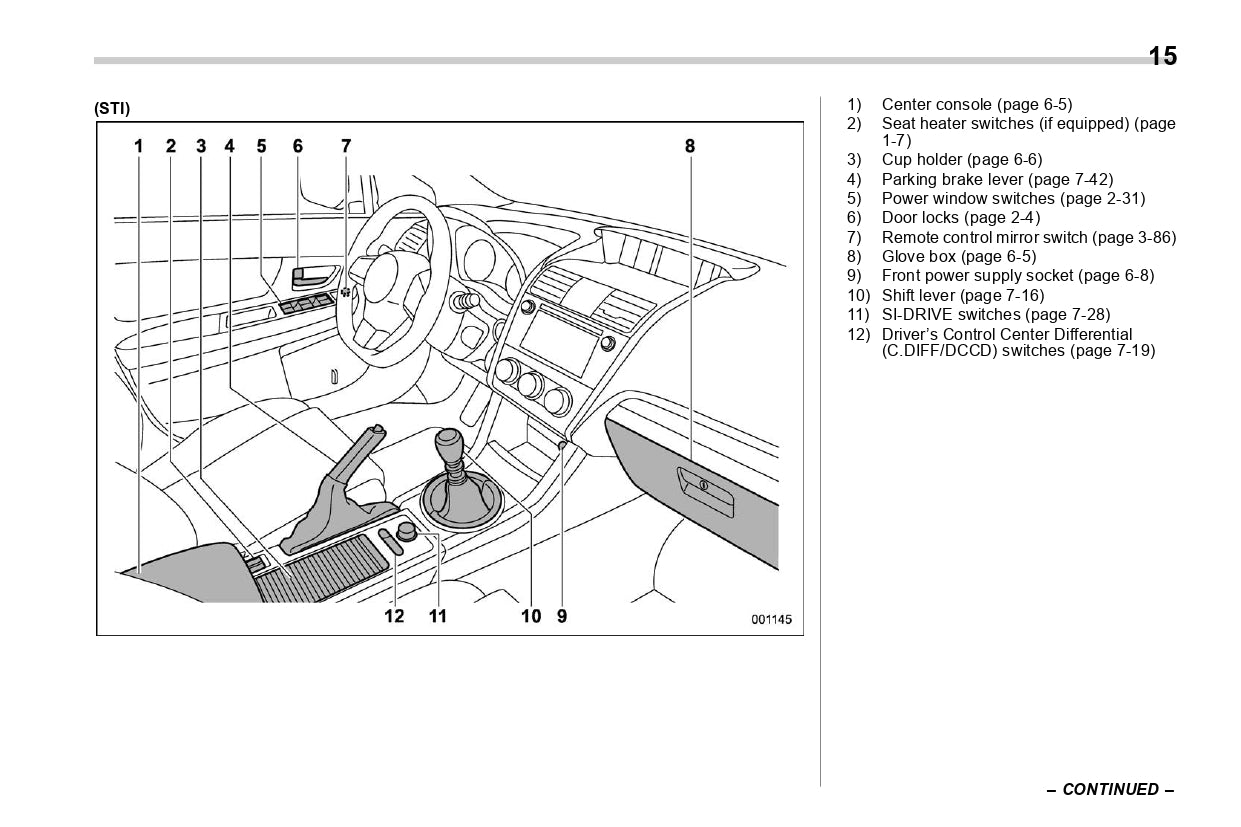 2021 Subaru WRX Owner's Manual | English