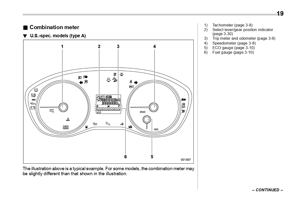 2019 Subaru Crosstrek Owner's Manual | English