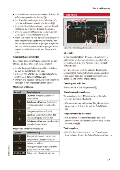 2020-2023 Audi A3 Manuel du propriétaire | Allemand